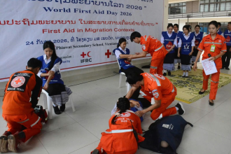 Lao Red Cross Marks World First Aid Day 2026